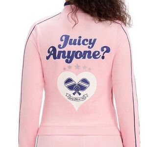 Juicy Couture Light Pink Track Jacket